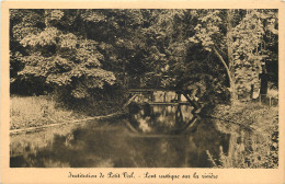  94 -  INSTITUTION DU PETIT VAL - PONT RUSTIQUE SUR LA RIVIERE - Sucy En Brie