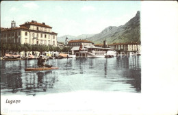 11742692 Lugano TI Hafenpartie Lugano - Andere & Zonder Classificatie