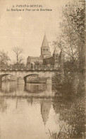  71 - PARAY LE MONIAL - LA BASILIQUE ET PONT SUR LA BOURBINCE - Paray Le Monial