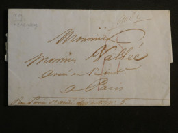 DN21  FRANCE  LETTRE RR 1828   A PARIS    ++AFF.   INTERESSANT+ ++++ - 1801-1848: Précurseurs XIX