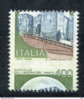 Castelli Lire 400 Varietà Dentellatura Spostata - Variétés Et Curiosités