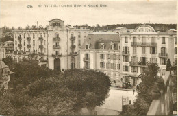88 - VITTEL - CENTRAL HOTEL ET NOUVEL HOTEL - Contrexeville