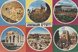 X11047 ISRAEL JERUSALEM MULTIVUES EN 1973 - Israel