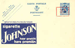 BELGIUM PPS SBEP 3 35C/50C "128" SIGARETTTE JOHNSON UNUSED - Publibels