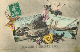 42 -  SOUVENIR D'ANDREZIEUX   - Andrézieux-Bouthéon