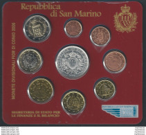 2006 San Marino Divisionale 9 Monete FDC - San Marino