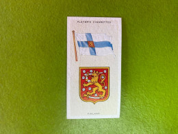 Player's Cigarettes Card National Flags And Arms - Finland - Sonstige & Ohne Zuordnung
