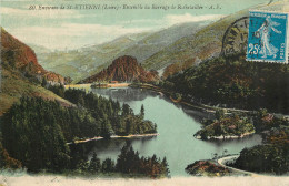 42 - ENVIRONS DE SAINT ETIENNE -  ENSEMBLE DU BARRAGE DE  ROCHETAILLEE - Rochetaillee