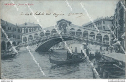 Bt361 Cartolina Venezia Citta'   Ponte Rialto Inizio 900  Veneto - Venetië (Venice)