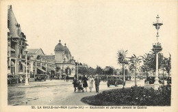 44 - LA BAULE SUR MER -  ESPLANADE ET JARDINS DEVANT LE CASINO - La Baule-Escoublac