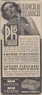 Sapone Piaccasei Vi Salva La Pelle - Pubblicità D'epoca - 1938 Advertising - Advertising