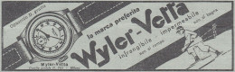 Orologi WYLER-VETTA - Pubblicità D'epoca - 1938 Vintage Advertising - Advertising