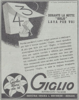 Giglio Lava Da Sè - Pubblicità D'epoca - 1938 Vintage Advertising - Advertising