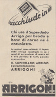 Super Dado Arrigo - ARRIGONI - Pubblicità D'epoca - 1938 Advertising - Advertising