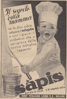 Estratto Di Carne SAPIS - Liebig - Pubblicità D'epoca - 1938 Advertising - Advertising