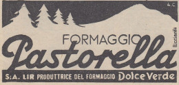 Formaggio PASTORELLA - Pubblicità D'epoca - 1938 Vintage Advertising - Advertising