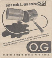 Il Vero Caffè Olandese O. G - Pubblicità D'epoca - 1938 Old Advertising - Publicités