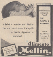 Alimento E Biscotti MELLIN - Pubblicità D'epoca - 1938 Vintage Advertising - Publicités