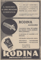 Rodina Montecatini - Pubblicità D'epoca - 1937 Vintage Advertising - Publicités