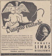 Pomata LIMAS Risolvente - Pubblicità D'epoca - 1937 Vintage Advertising - Publicités