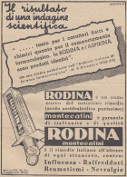 Rodina Montecatini - Pubblicità D'epoca - 1937 Vintage Advertising - Publicités