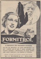 Formitrol - Illustrazione - Pubblicità D'epoca - 1937 Advertising - Publicités