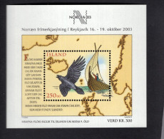 2022482486 2003 SCOTT 988 (XX)  POSTFRIS MINT NEVER HINGED - NORDIA 2003 PHILATELIC EXHIBITION REYKJAVIK - Ongebruikt