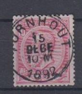 BELGIË - OBP - 1884/91 - Nr 46 T0 (TURNHOUT) - Coba + 2.00 € - 1884-1891 Leopold II