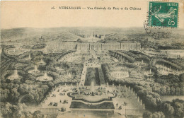 78 -  VERSAILLES - VUE GENERALE DU PARC ET DU CHATEAU - Versailles (Château)