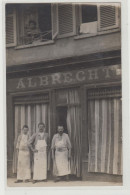 Carte Photo " Boucherie Albrecht Chateau Thierry ?? " - Chateau Thierry