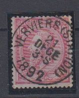 BELGIË - OBP - 1884/91 - Nr 46 T0 (VERVIERS(STATION)) - Coba + 1.00 € - 1884-1891 Leopold II.