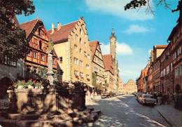 Rothenburg Ob Der Tauber - Herrengasse,  Autos - Rothenburg O. D. Tauber