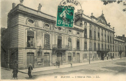 71 - MACON - L'HOTEL DE VILLE - Macon