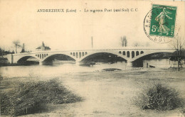 42 -  ANDREZIEUX -  LE NOUVEAU PONT - COTE SUD  - Andrézieux-Bouthéon