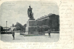 57 - METZ -  L'ESPLANADE AVEC MONUMENT NEY -  ESPLANADE MIT NEY - DENKMAL - Metz