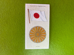 Player's Cigarettes Card National Flags And Arms - Japan - Andere & Zonder Classificatie