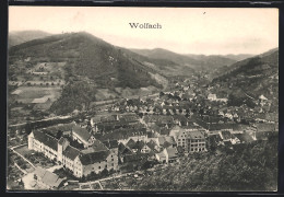 AK Wolfach, Ortsansicht Aus Der Vogelschau  - Wolfach