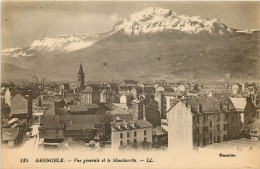 38 - GRENOBLE -  VUE GENERALE ET  LE MOUCHEROTTE - Grenoble