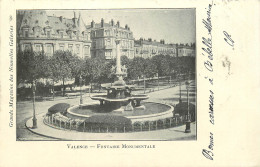 26 - VALENCE -  FONTAINE MONUMENTALE - Valence