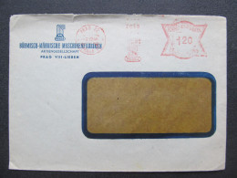 BRIEF Praha Libeň Praga 1944 Frankotyp Frankotype Postfreistempel  /// P6753 - Cartas & Documentos