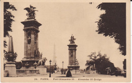 75 PARIS 7e - Pont Alexandre III - Bridges