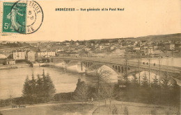 42 -  ANDREZIEUX - VUE GENERALE ET LE PONT NEUF - Andrézieux-Bouthéon