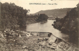 39 - CHAMPAGNOLE - VUE SUR L'AIN - Champagnole