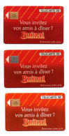 Buitoni Pâtes 3 Télécartes 50 Unités  Telefonkarte Phonecard  (K 306) - 2000