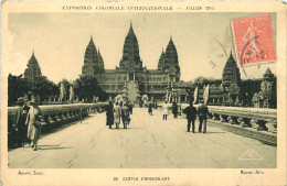 75 - PARIS  - EXPOSITION COLONIALE INTERNATIONALE 1931 - TEMPLE D'ANGKOR VAT - Exposiciones