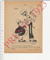 Publicité 1923 Bournelle Comptoir Parisien Troyes Davy Bar/Seine Humour Dessin Viardot Grèves Travail Boulot Homme Gros - Ohne Zuordnung