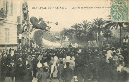 06 - CARNAVAL DE NICE XXXV -  CHAR DE LA MUSIQUE AVENUE MASSENA - Carnevale