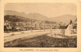 73 - CHAMBERY - VUE DU NOUVEAU JARDIN PUBLIC - Chambery