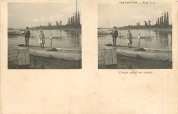 CARTE STEREOSCOPIQUE -  CHACUN PREND SON PLAISIR - CARTOSCOPE - COLL J.L. - Stereoscope Cards