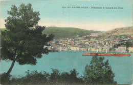 06 - VILLEFRANCHE SUR MER - PANORAMA A TRAVERS LES PINS - Villefranche-sur-Mer